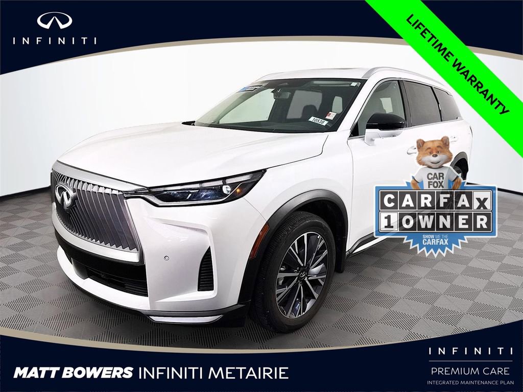 Certified 2026 INFINITI QX60 Luxe w/ Cargo Package