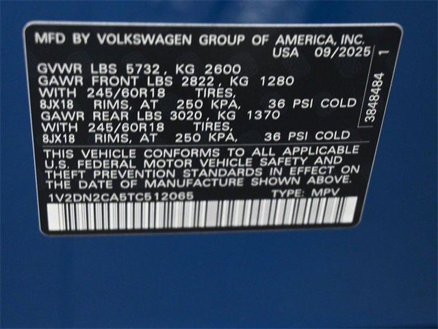 New 2026 Volkswagen Atlas SE image 18