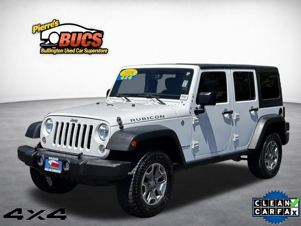Used 2016 Jeep Wrangler Unlimited Rubicon w/ Connectivity Group