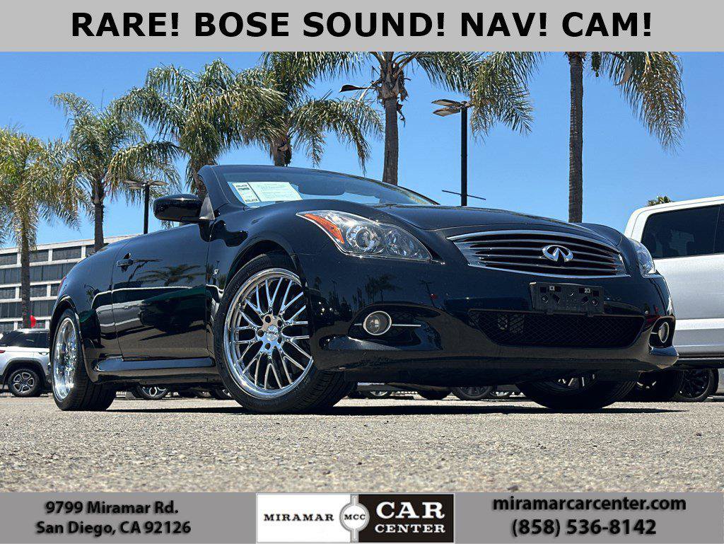 Used 2014 INFINITI Q60 Convertible w/ Premium Package