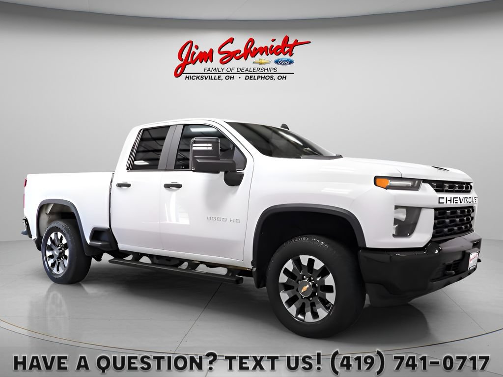 Used 2021 Chevrolet Silverado 2500 Custom w/ Custom Value Package AWD/4WD image 1