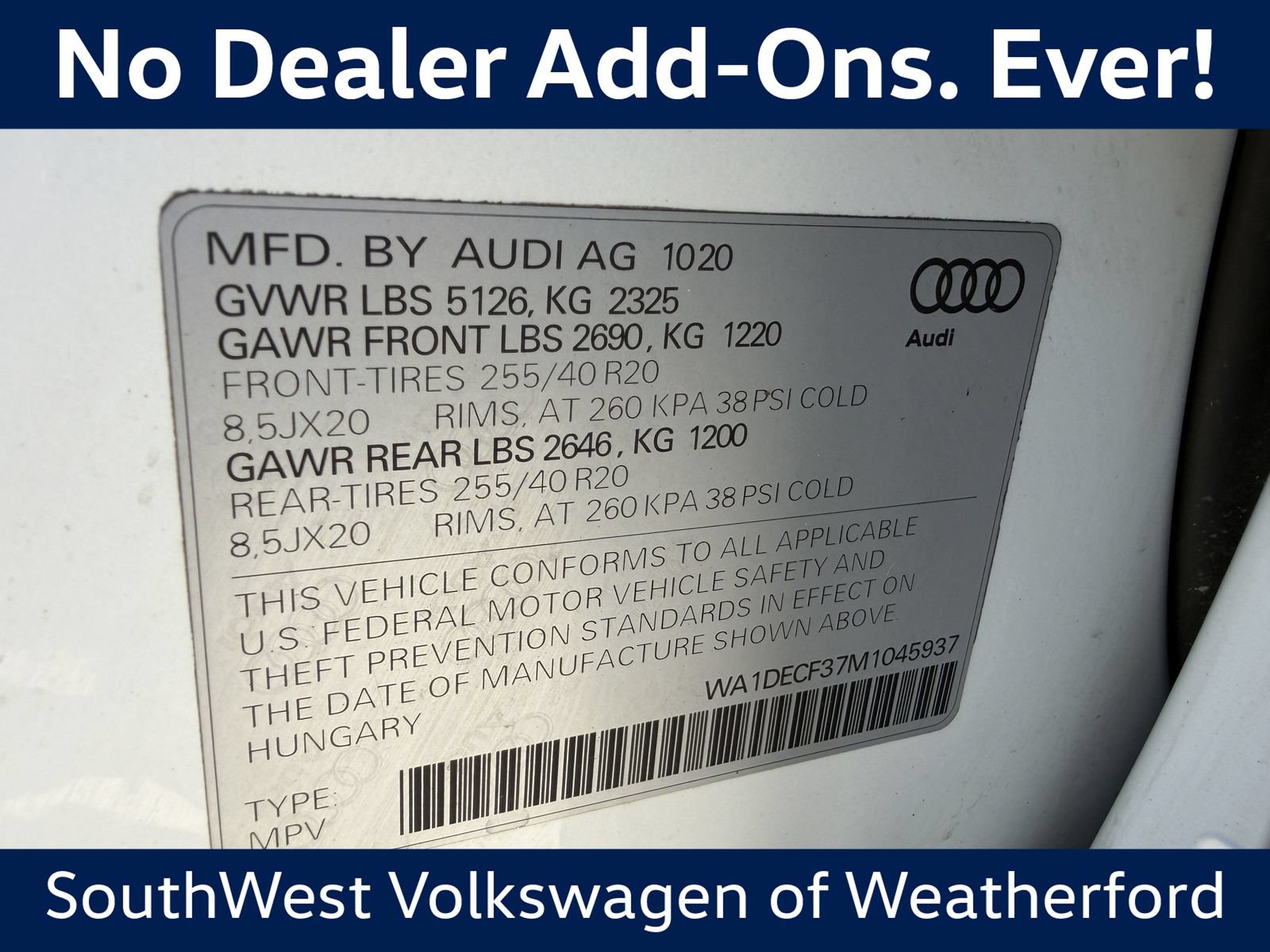 Used 2021 Audi Q3 2.0T Premium w/ 20" Wheel Package AWD/4WD image 29
