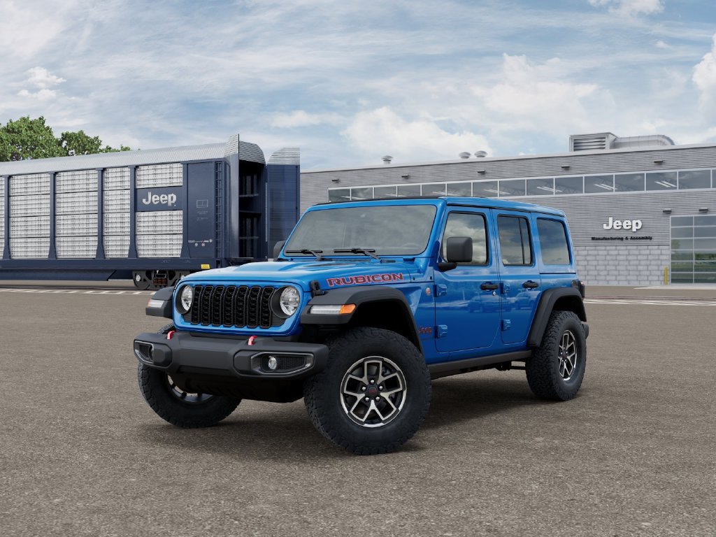 New 2025 Jeep Wrangler Unlimited Rubicon w/ Safety Group AWD/4WD 360° Tour