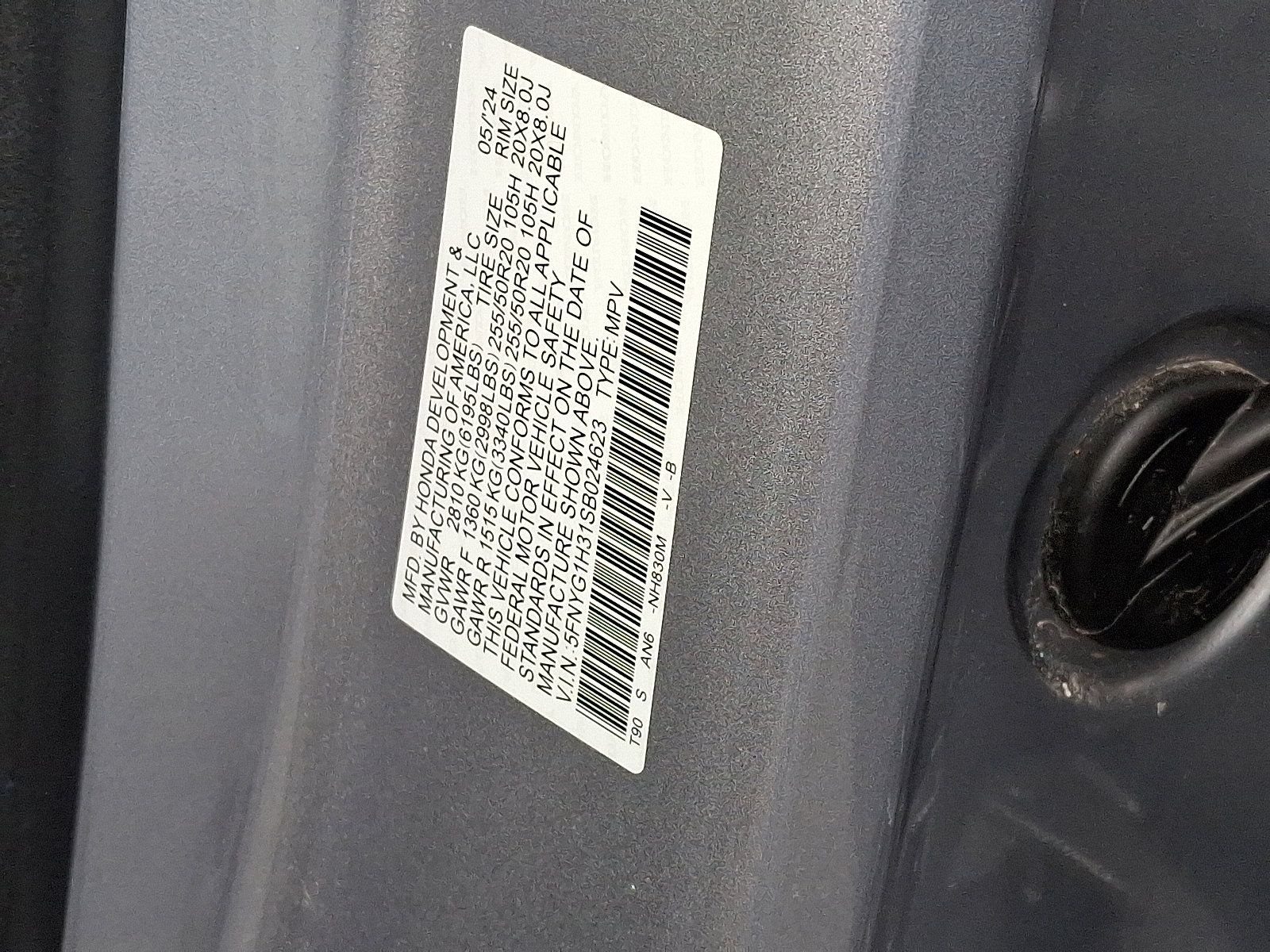 Used 2025 Honda Pilot Sport image 27