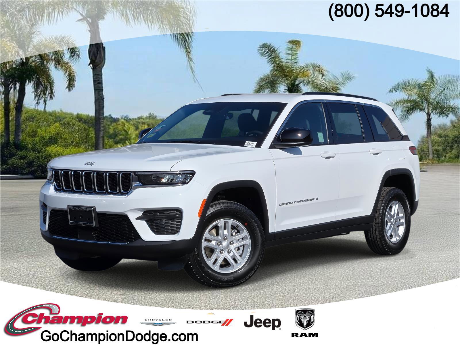 New 2025 Jeep Grand Cherokee Laredo w/ Luxury Tech Group I