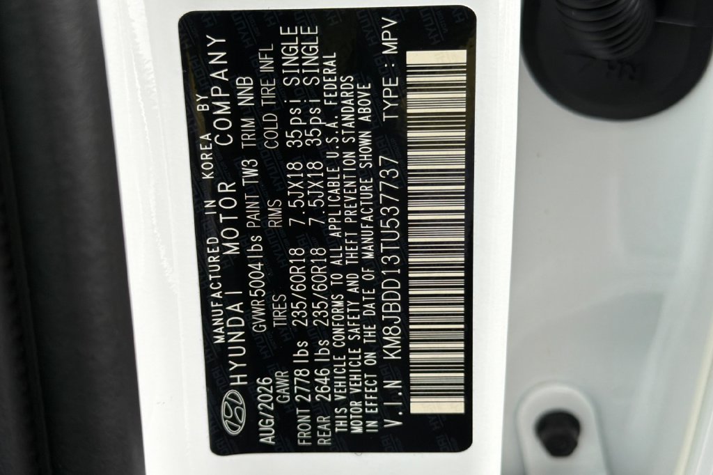 New 2026 Hyundai Tucson SEL AWD/4WD image 22