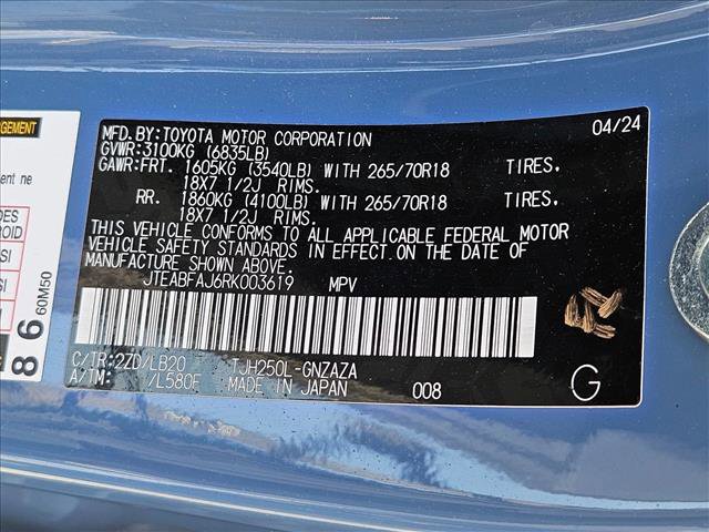 Used 2024 Toyota Land Cruiser w/ Premium Package image 22