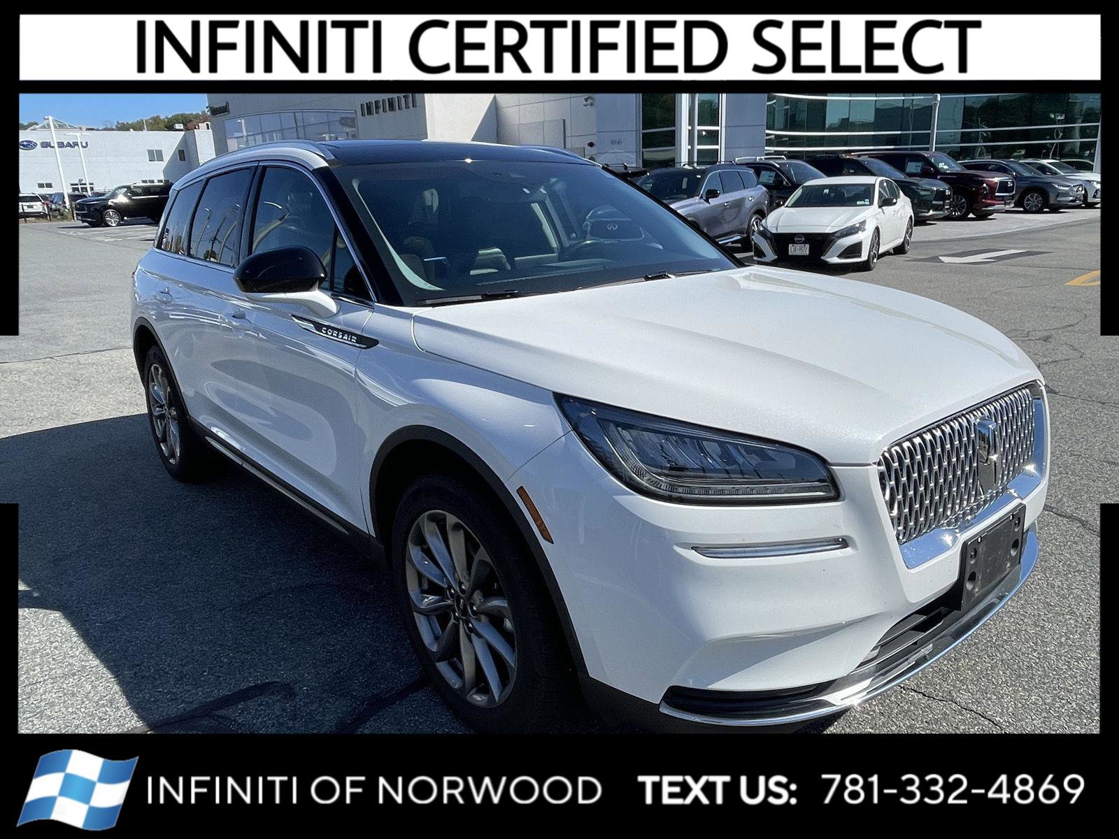 Used 2021 Lincoln Corsair AWD w/ Premium Package