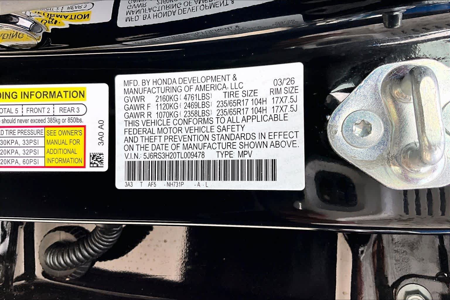 Used 2026 Honda CR-V LX image 34