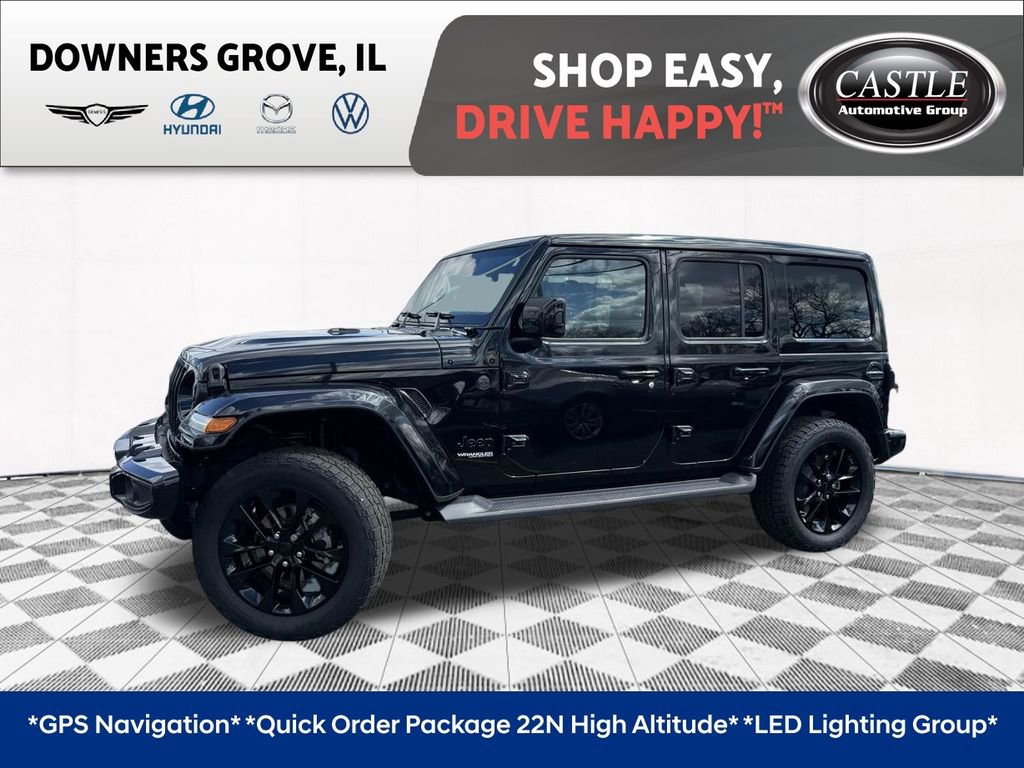 Used 2021 Jeep Wrangler Unlimited Sahara image 1