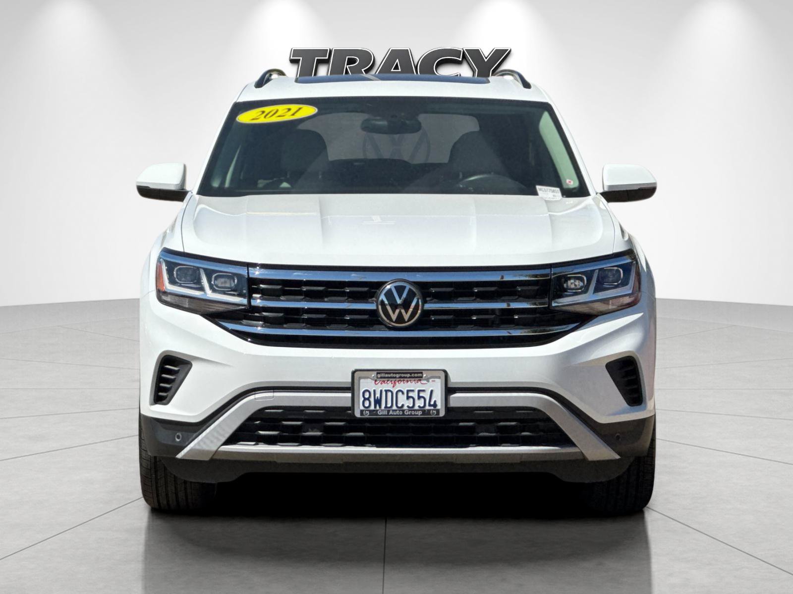 Used 2021 Volkswagen Atlas SE w/ Panoramic Sunroof Package FWD image 9