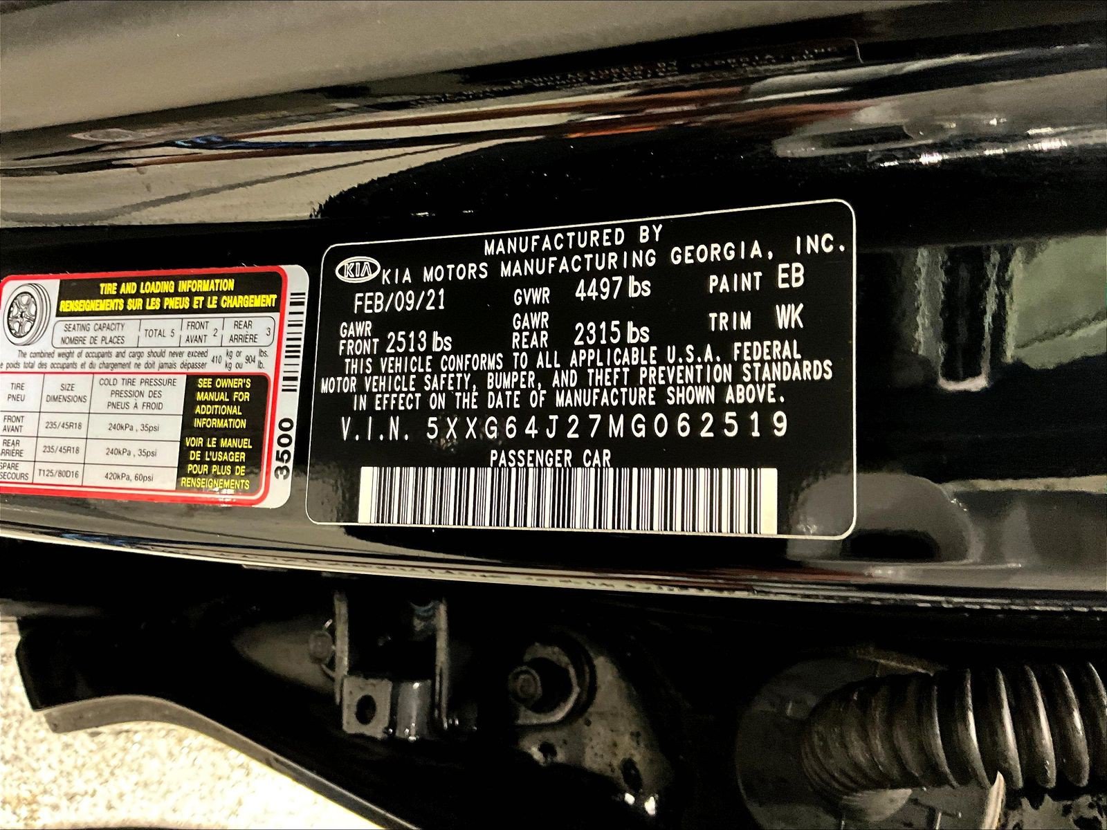 Used 2021 Kia K5 GT-Line AWD/4WD image 19