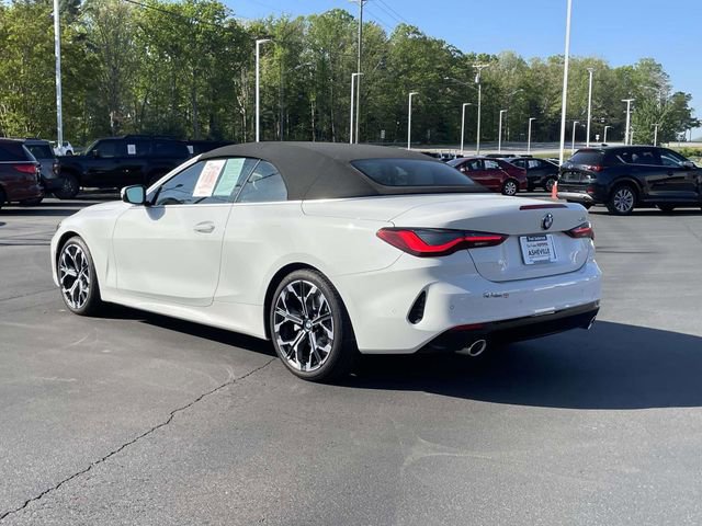 Used 2025 BMW 430i Convertible w/ Premium Package RWD image 3