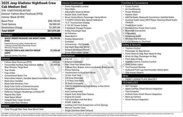 Used 2025 Jeep Gladiator Sport image 33