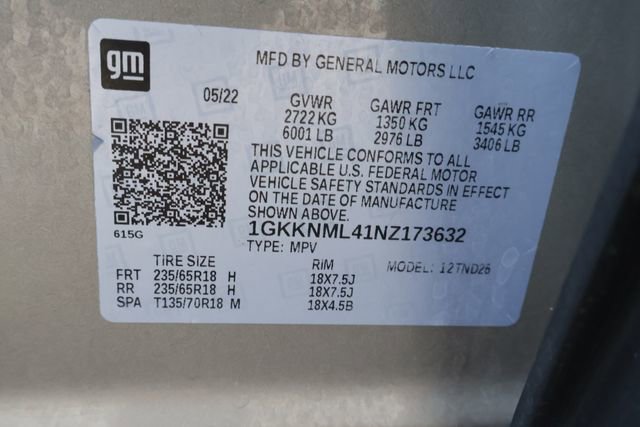 Certified 2022 GMC Acadia SLT w/ Technology Package image 33