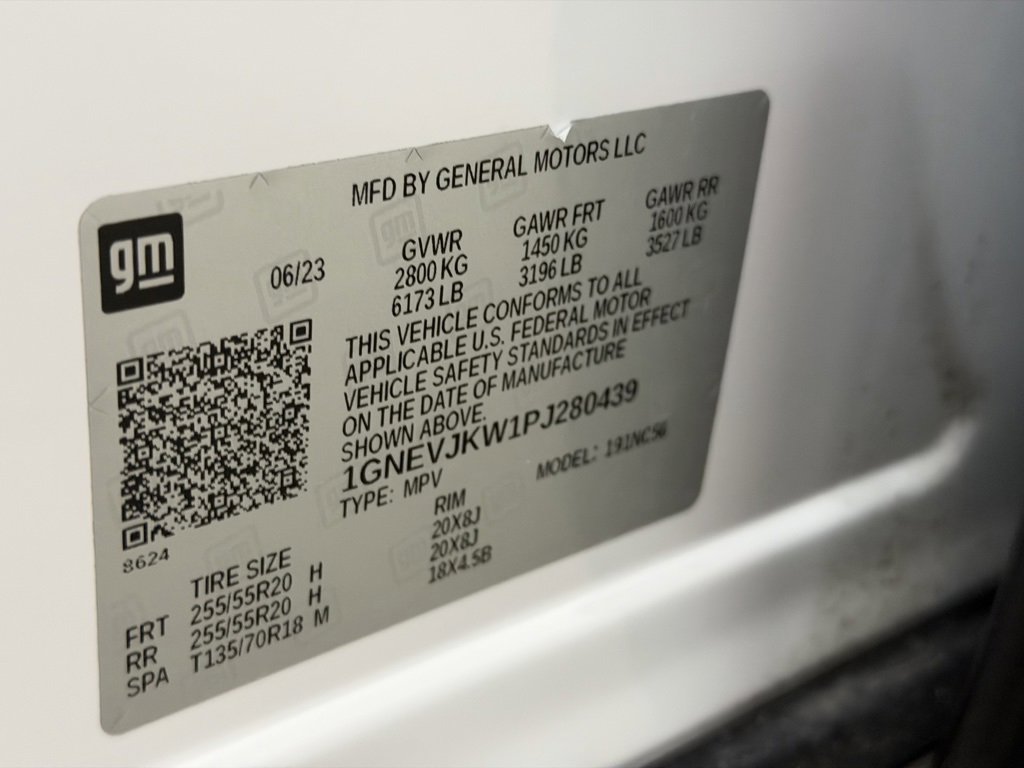 Certified 2023 Chevrolet Traverse RS w/ LPO, Floor Liner Package image 41