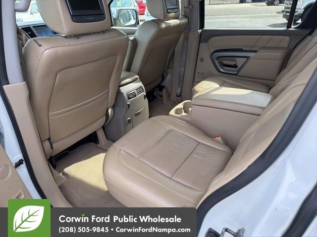 Used 2015 Nissan Armada Platinum w/ 2nd Row Captain Seat Package image 28