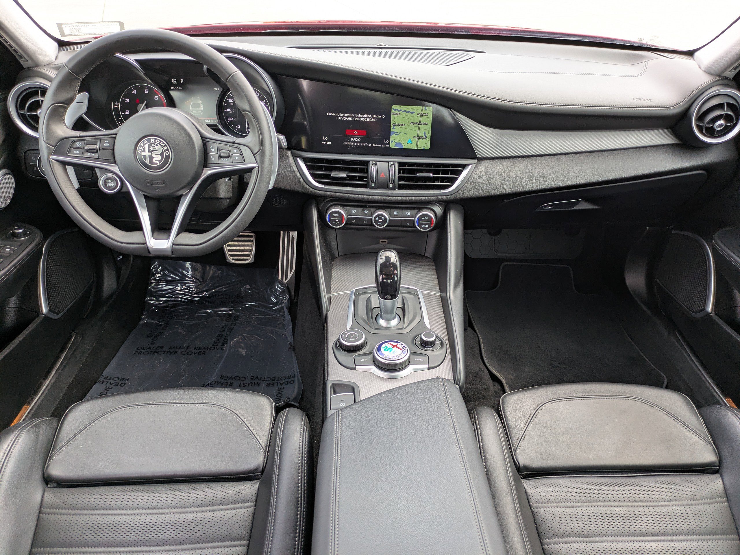 Used 2018 Alfa Romeo Giulia Ti Sport w/ Quick Order Package 22S Sport AWD/4WD image 13
