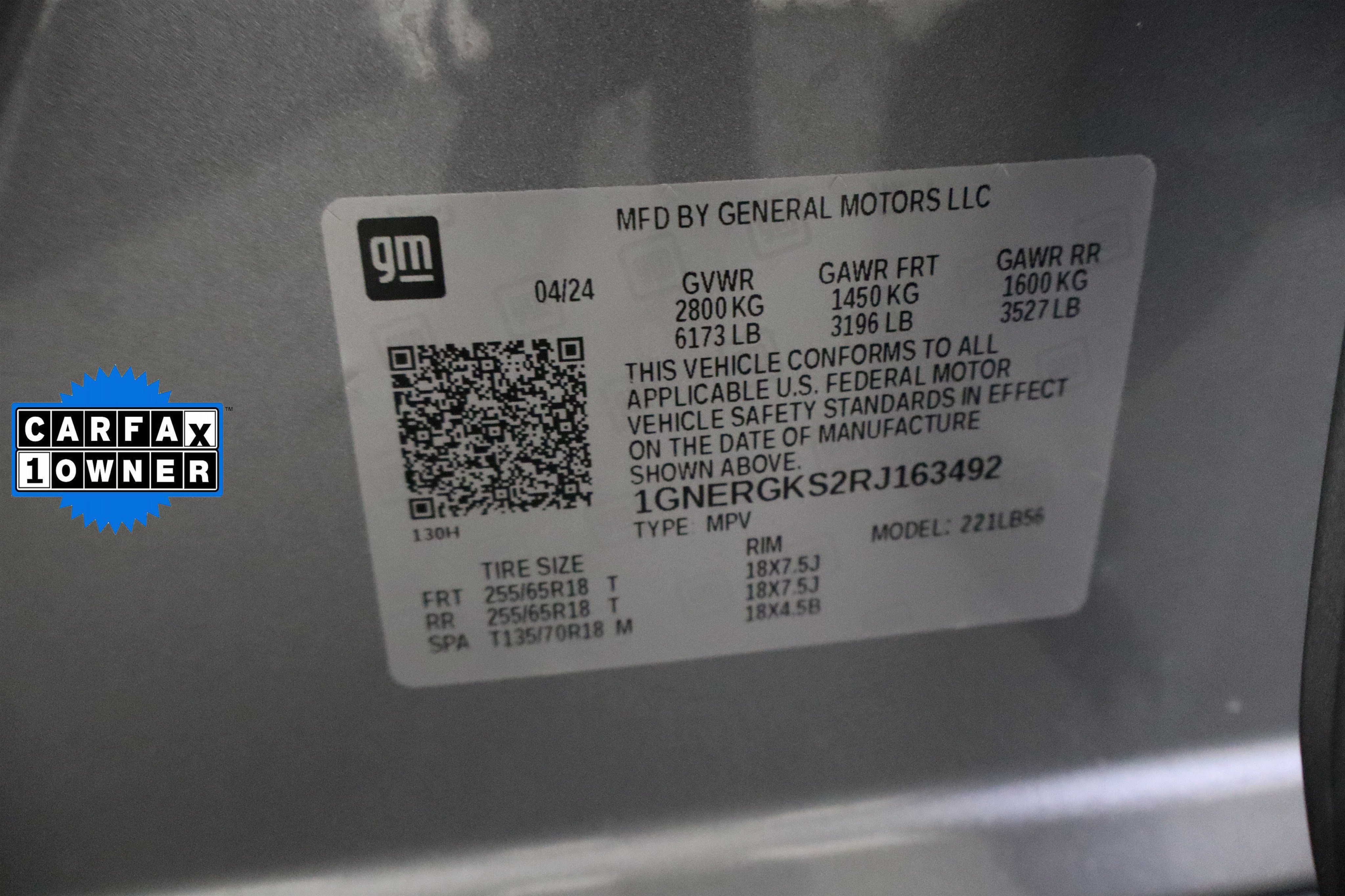 Certified 2024 Chevrolet Traverse LT FWD image 36