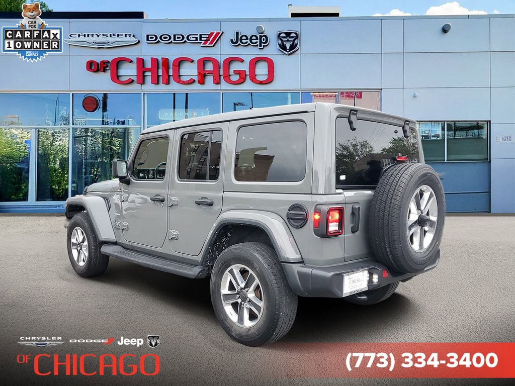 Certified 2021 Jeep Wrangler Unlimited Sahara AWD/4WD image 3
