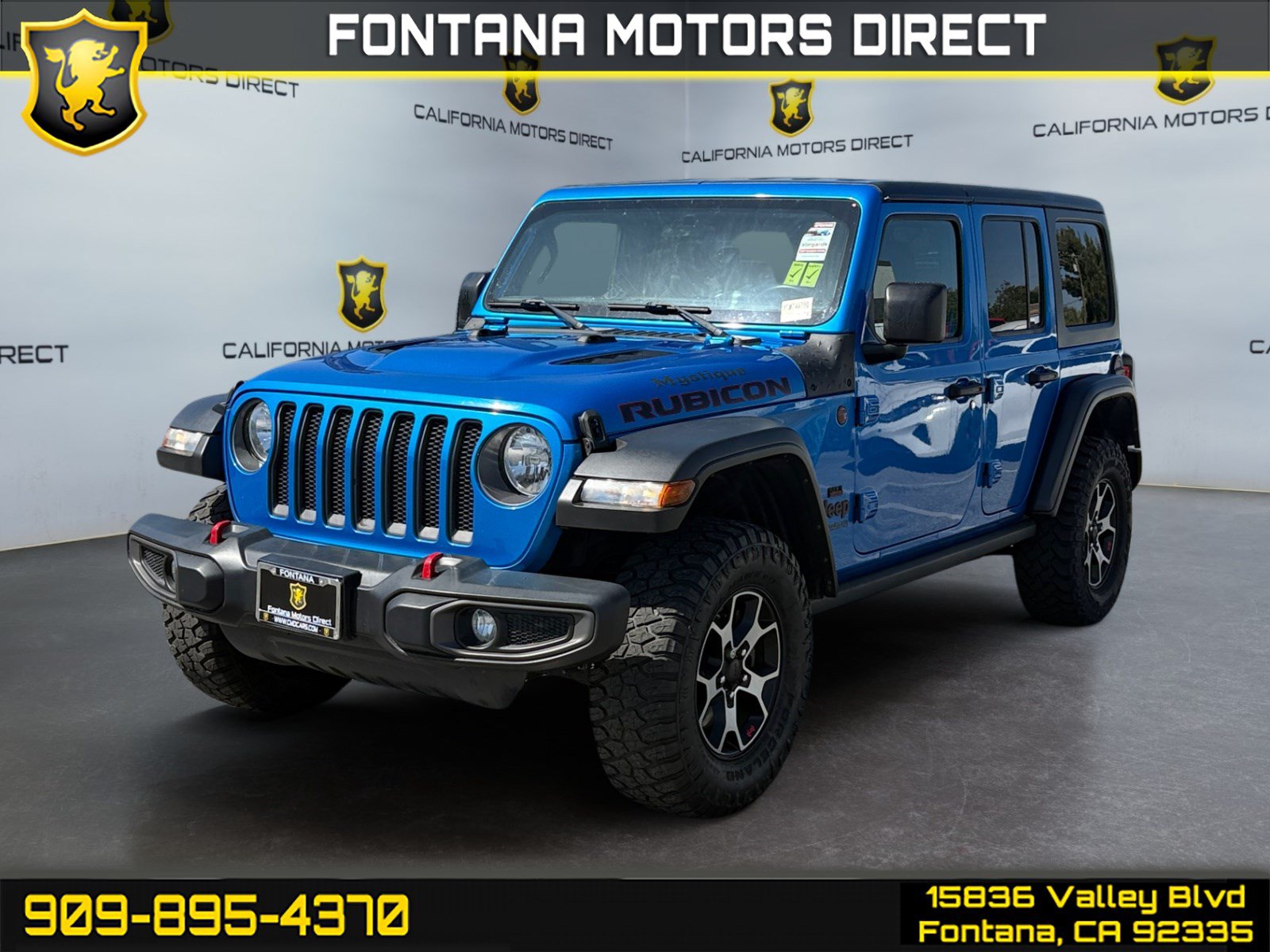Used 2021 Jeep Wrangler Unlimited Rubicon AWD/4WD image 1