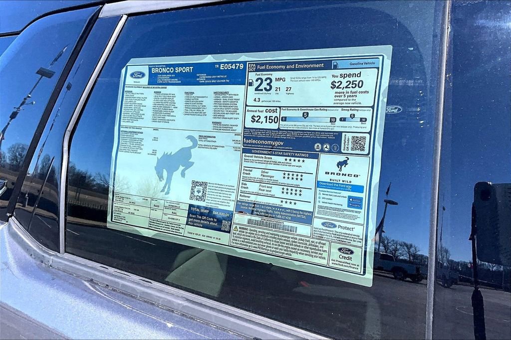 New 2026 Ford Bronco Sport Badlands w/ Sasquatch Badlands Package image 14