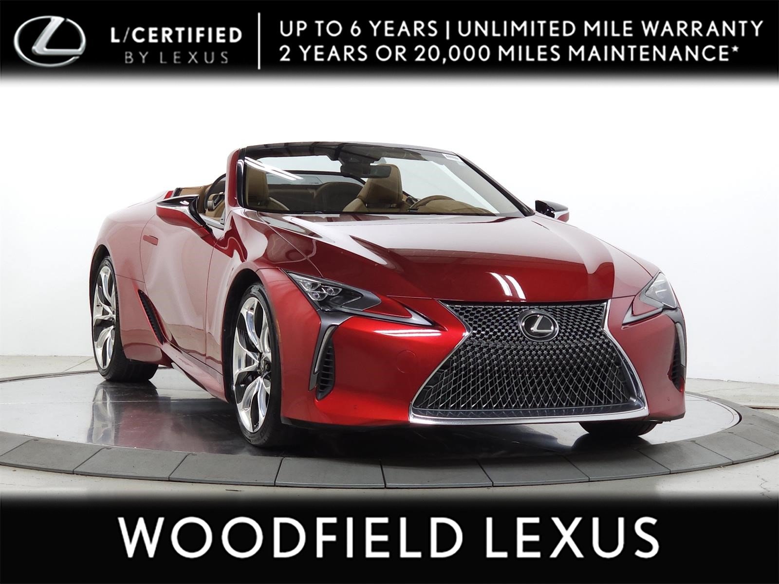 Certified 2022 Lexus LC 500 Convertible w/ Touring Package
