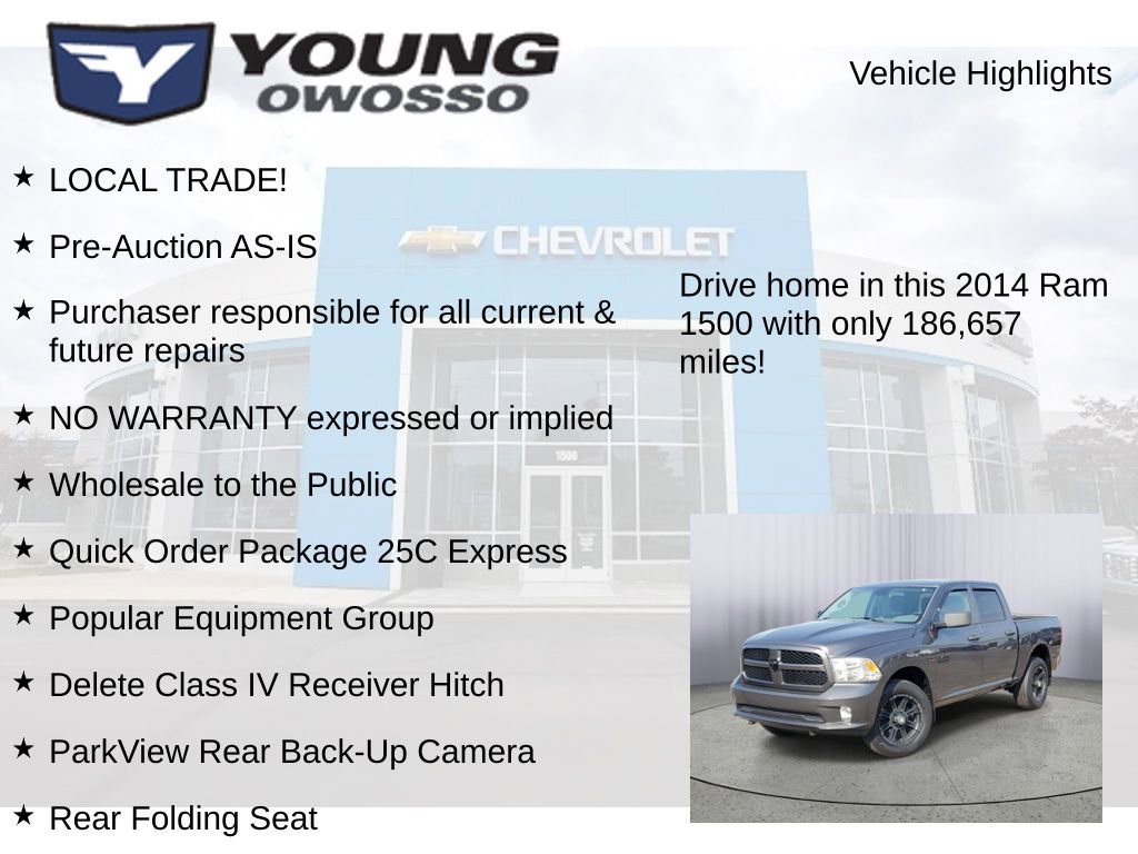 Used 2014 RAM 1500 Express AWD/4WD image 8