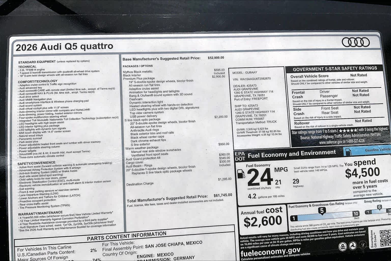New 2026 Audi Q5 Premium AWD/4WD image 19