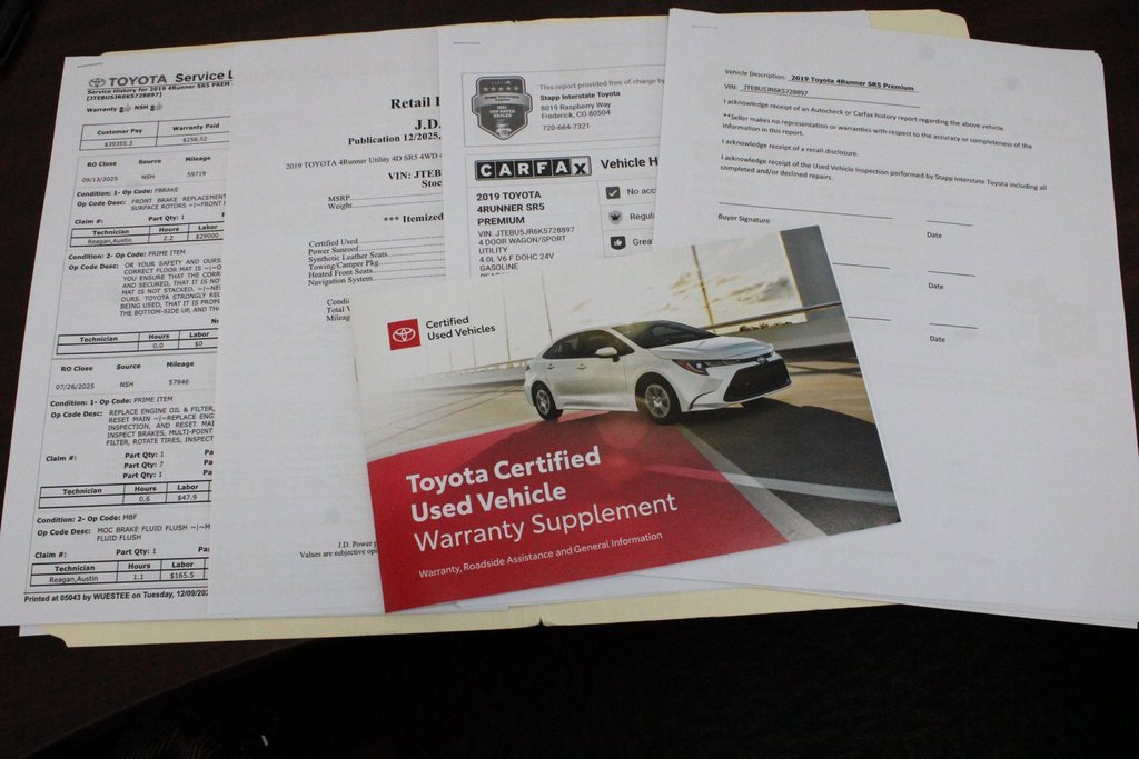 Certified 2019 Toyota 4Runner SR5 Premium image 30