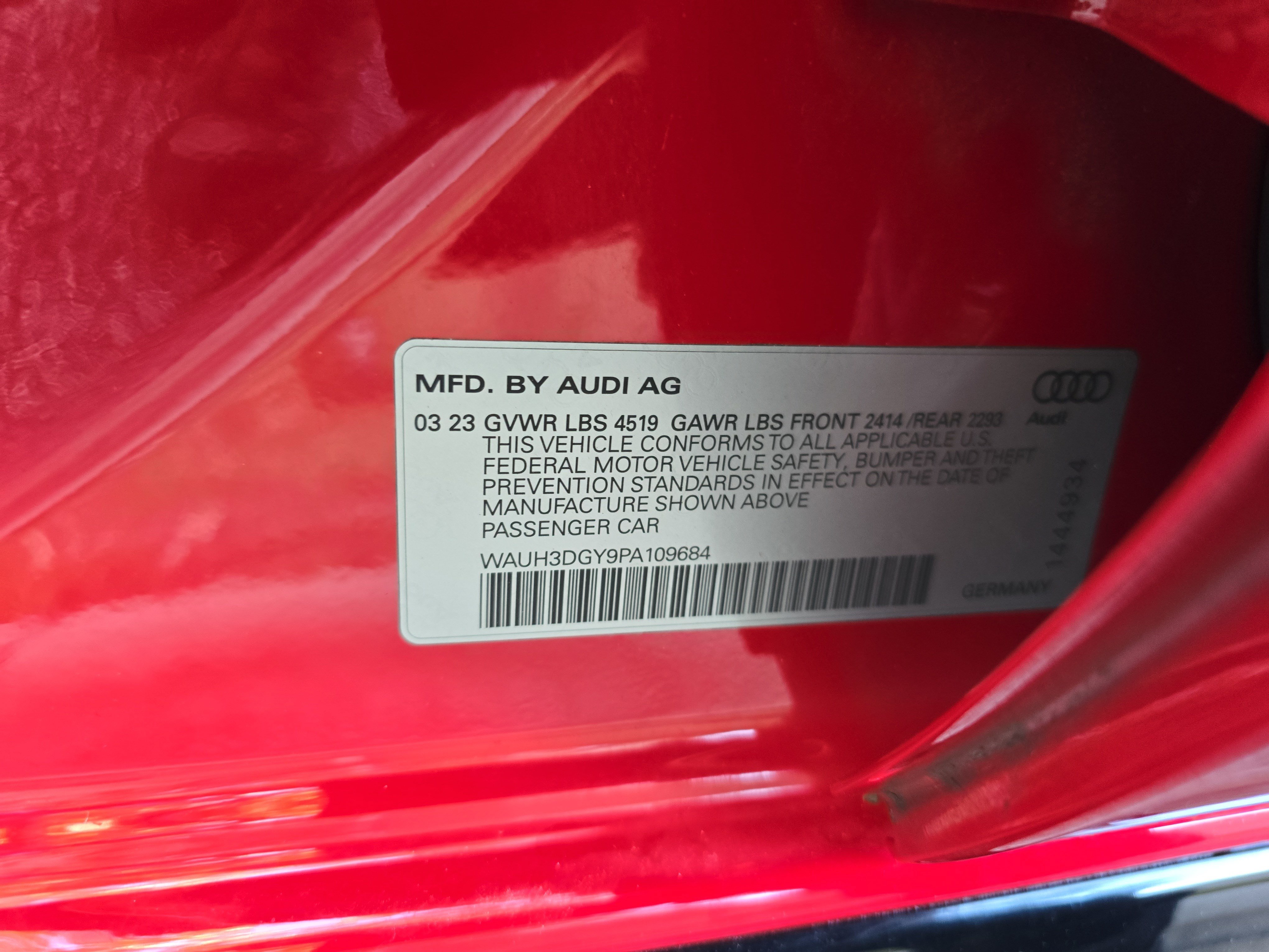 Certified 2023 Audi S3 Premium Plus w/ Premium Plus Package AWD/4WD image 32