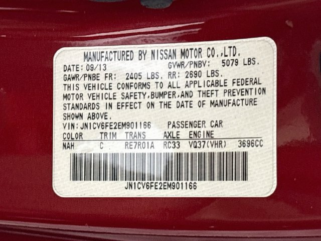 Used 2014 INFINITI Q60 Convertible w/ Premium Package RWD image 31