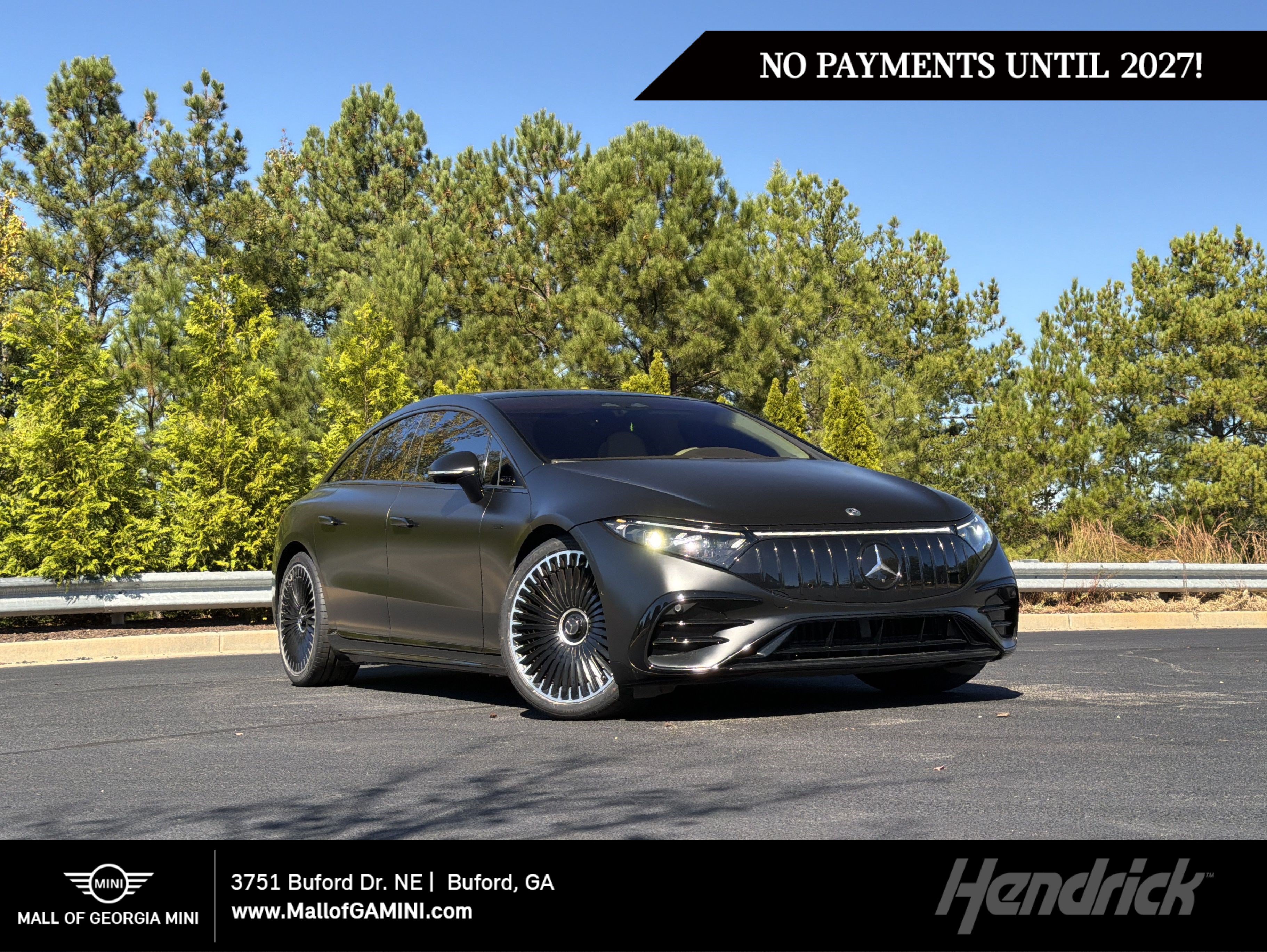 Used 2022 Mercedes-Benz EQS AMG 4MATIC w/ Exclusive Trim Package image 1