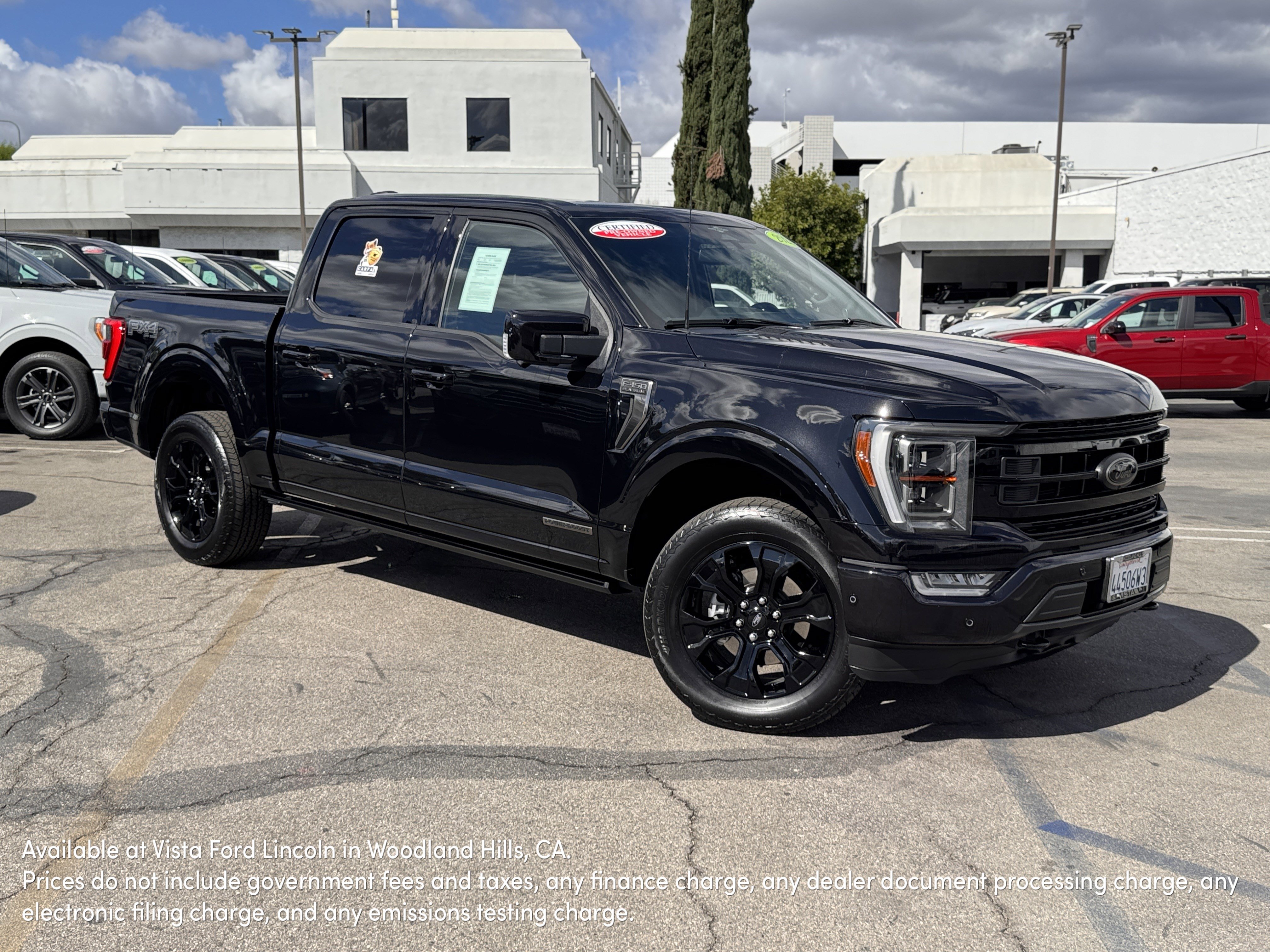 Certified 2023 Ford F150 Platinum w/ Equipment Group 701A High