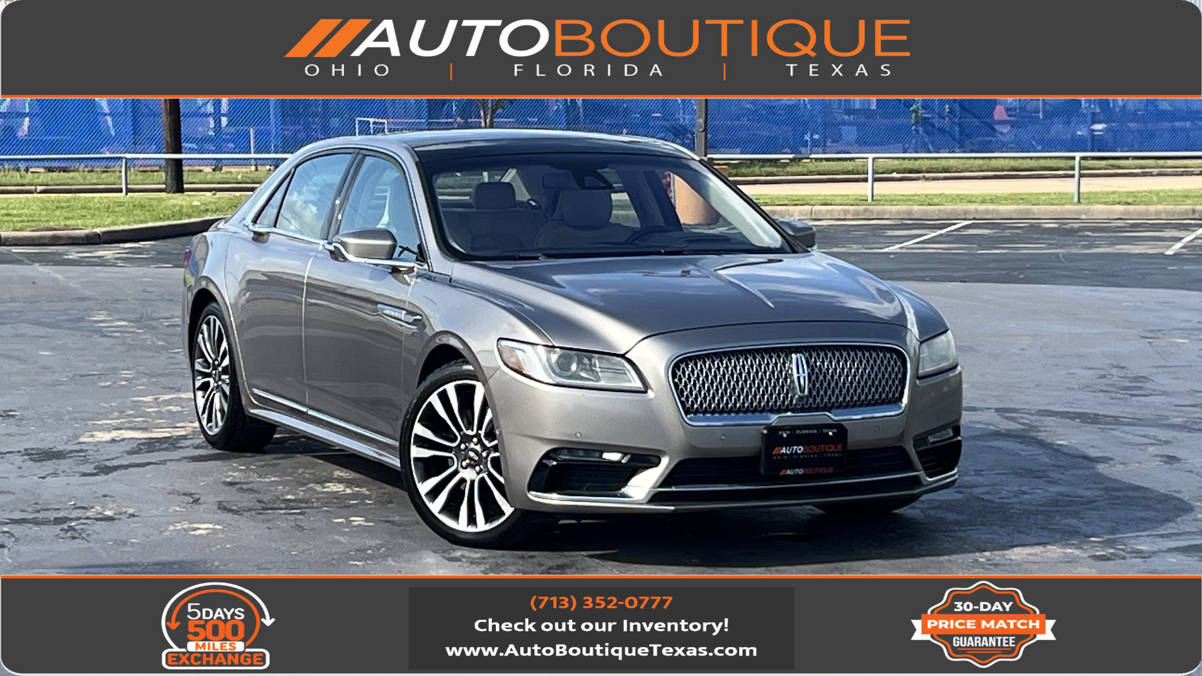 Used 2019 Lincoln Continental Reserve