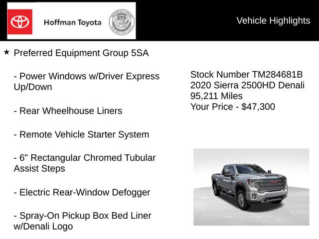 Used 2020 GMC Sierra 2500 Denali w/ Denali Ultimate Package AWD/4WD image 10
