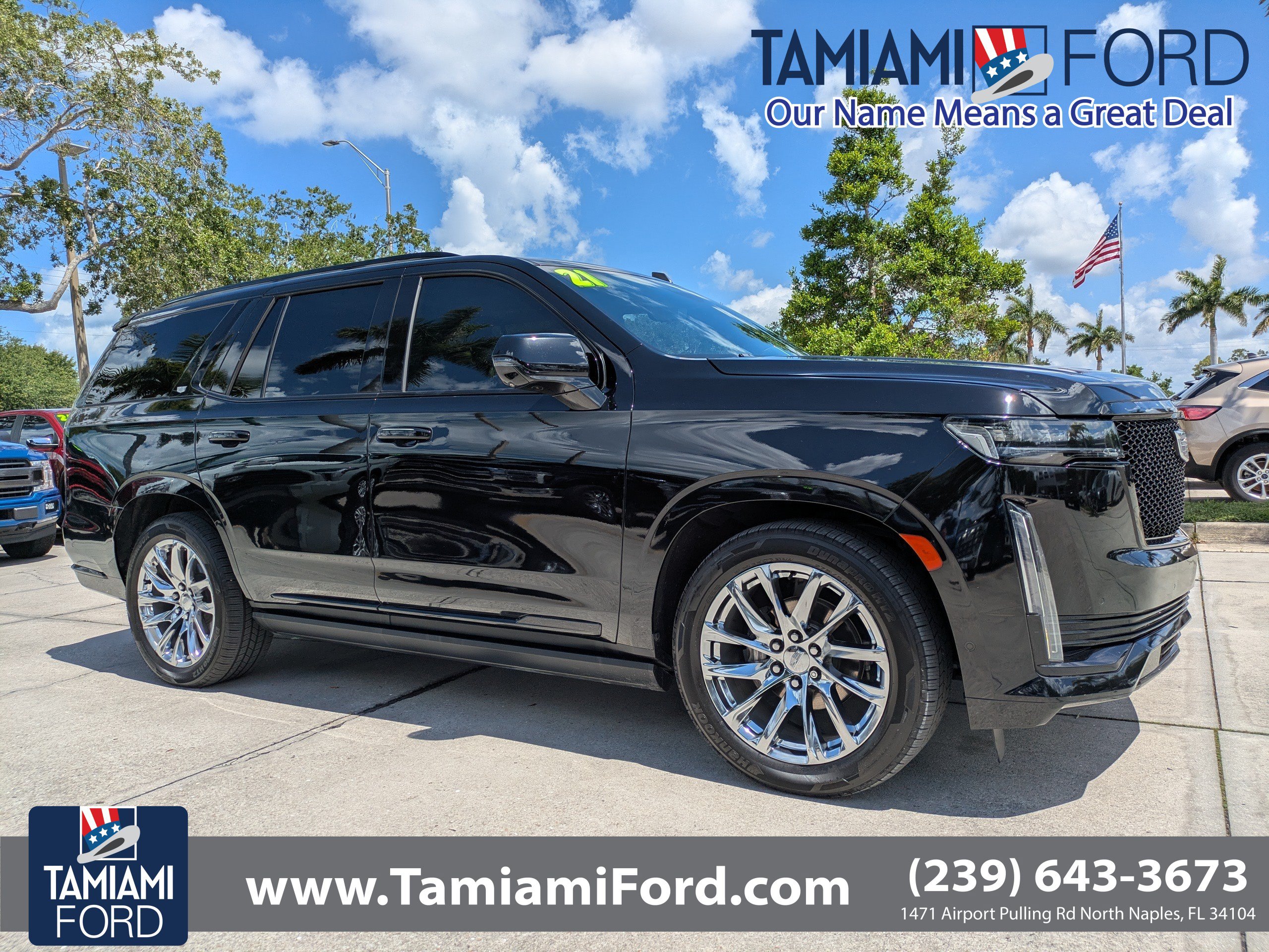 Used 2021 Cadillac Escalade Sport Platinum AWD/4WD video 1