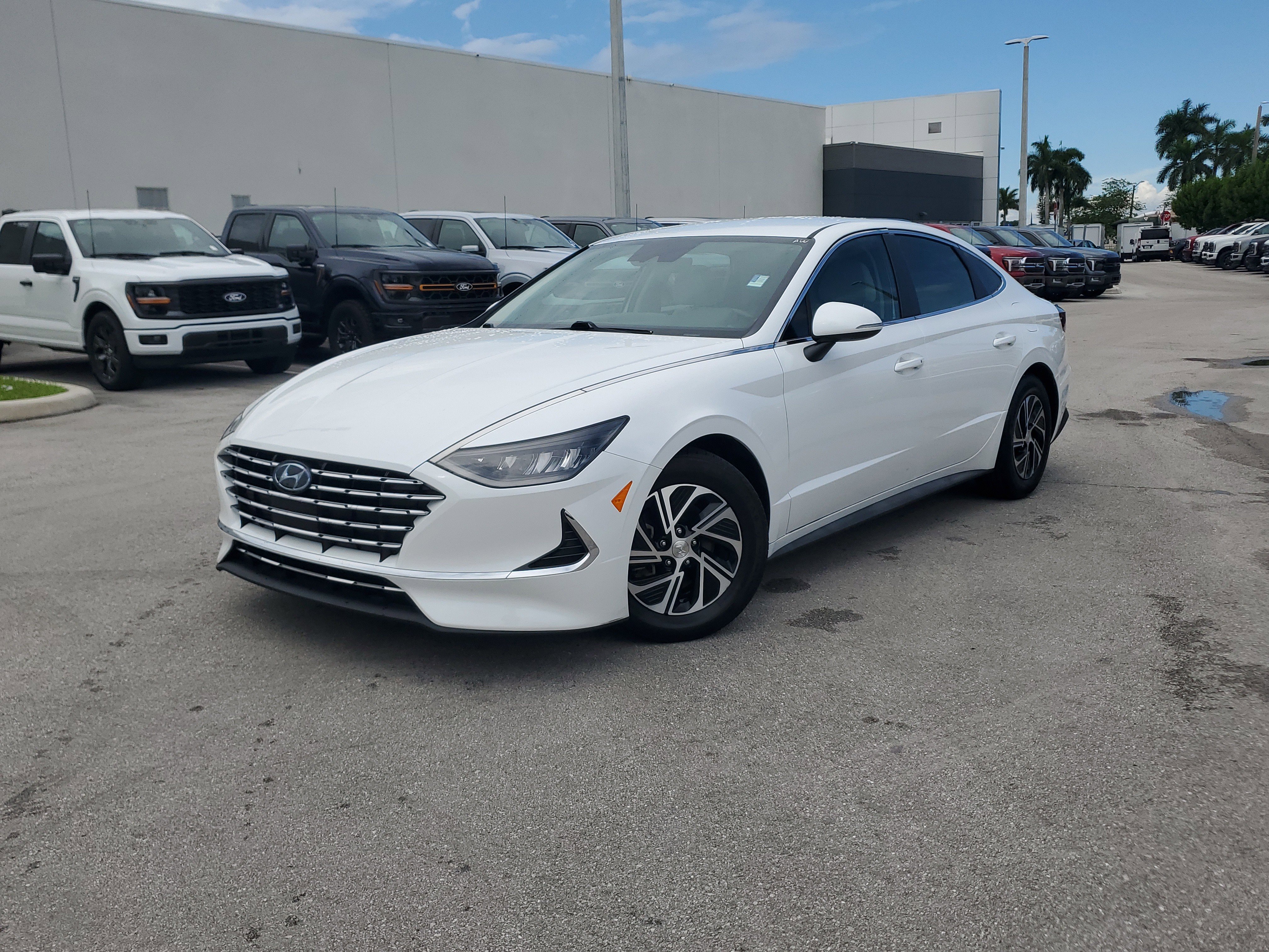 Used 2021 Hyundai Sonata Blue