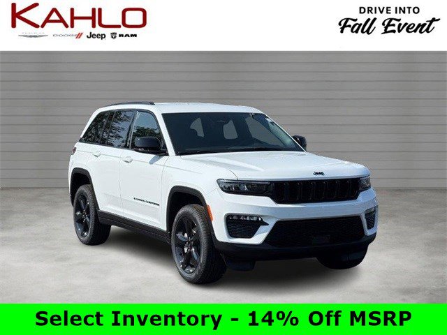 New 2025 Jeep Grand Cherokee Limited w/ Black Appearance Package