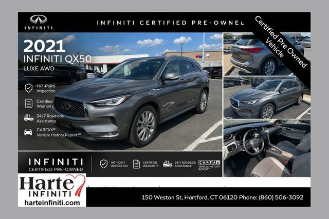 Certified 2023 INFINITI QX50 Luxe