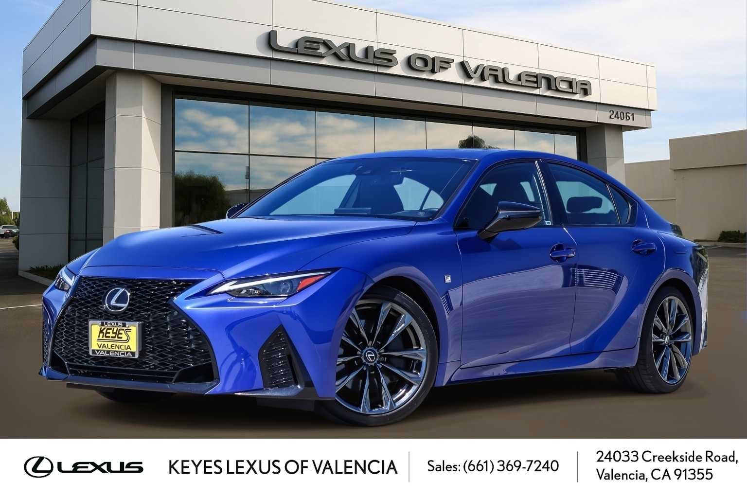 Used 2025 Lexus IS 350 F Sport w/ Accessory Package 2 RWD image 1