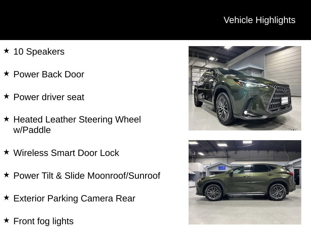 Used 2024 Lexus NX 350h AWD w/ Cold Area Package image 13