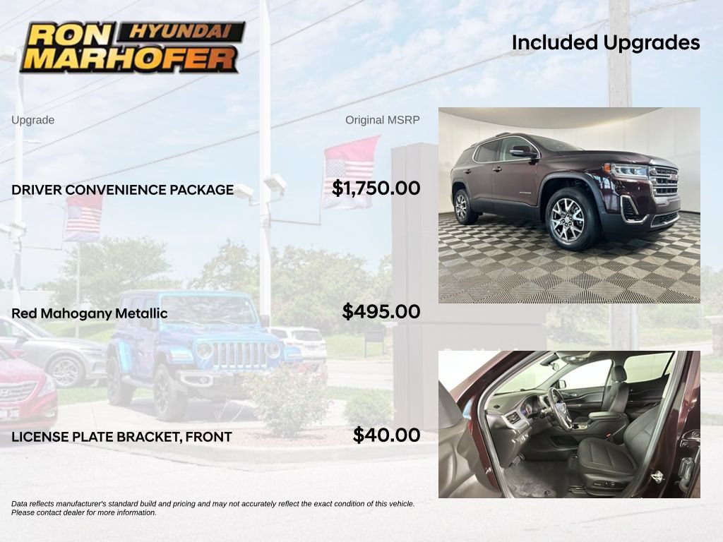 Used 2020 GMC Acadia SLE w/ Driver Convenience Package FWD image 6