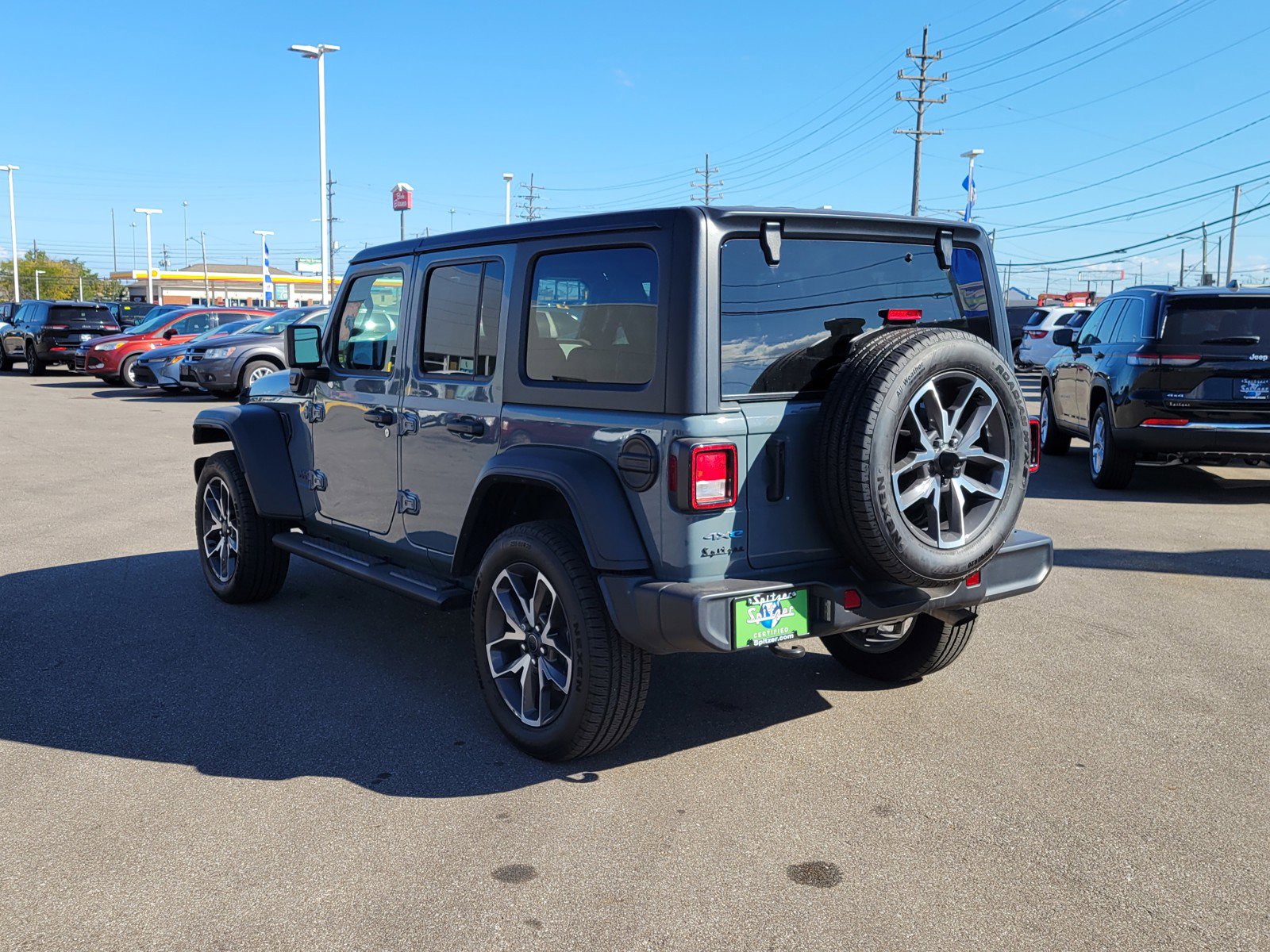 Certified 2025 Jeep Wrangler Unlimited Sport S 4xe w/ Convenience Group image 7