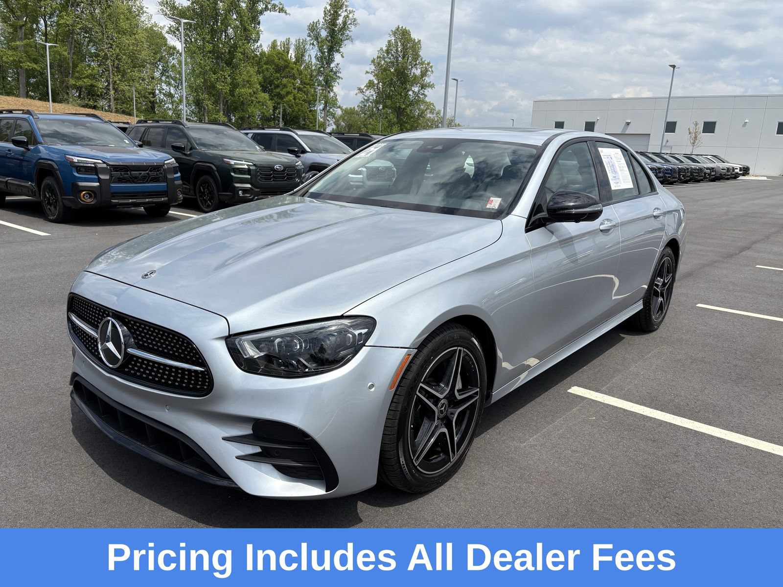 Used 2021 Mercedes-Benz E 350 4MATIC Sedan image 3