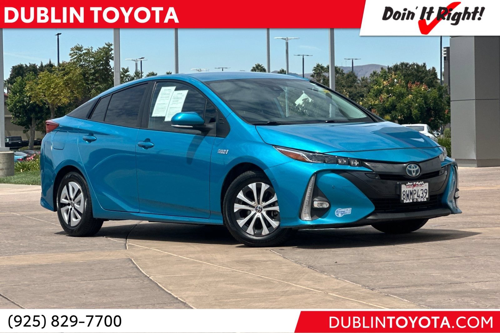 Certified 2021 Toyota Prius Prime Limited w/ Carpet Mat Package (TMS) FWD image 1