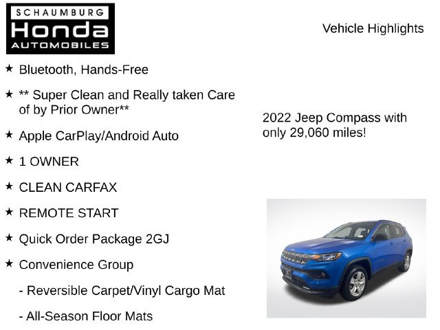 Used 2022 Jeep Compass Latitude w/ Convenience Group AWD/4WD image 7