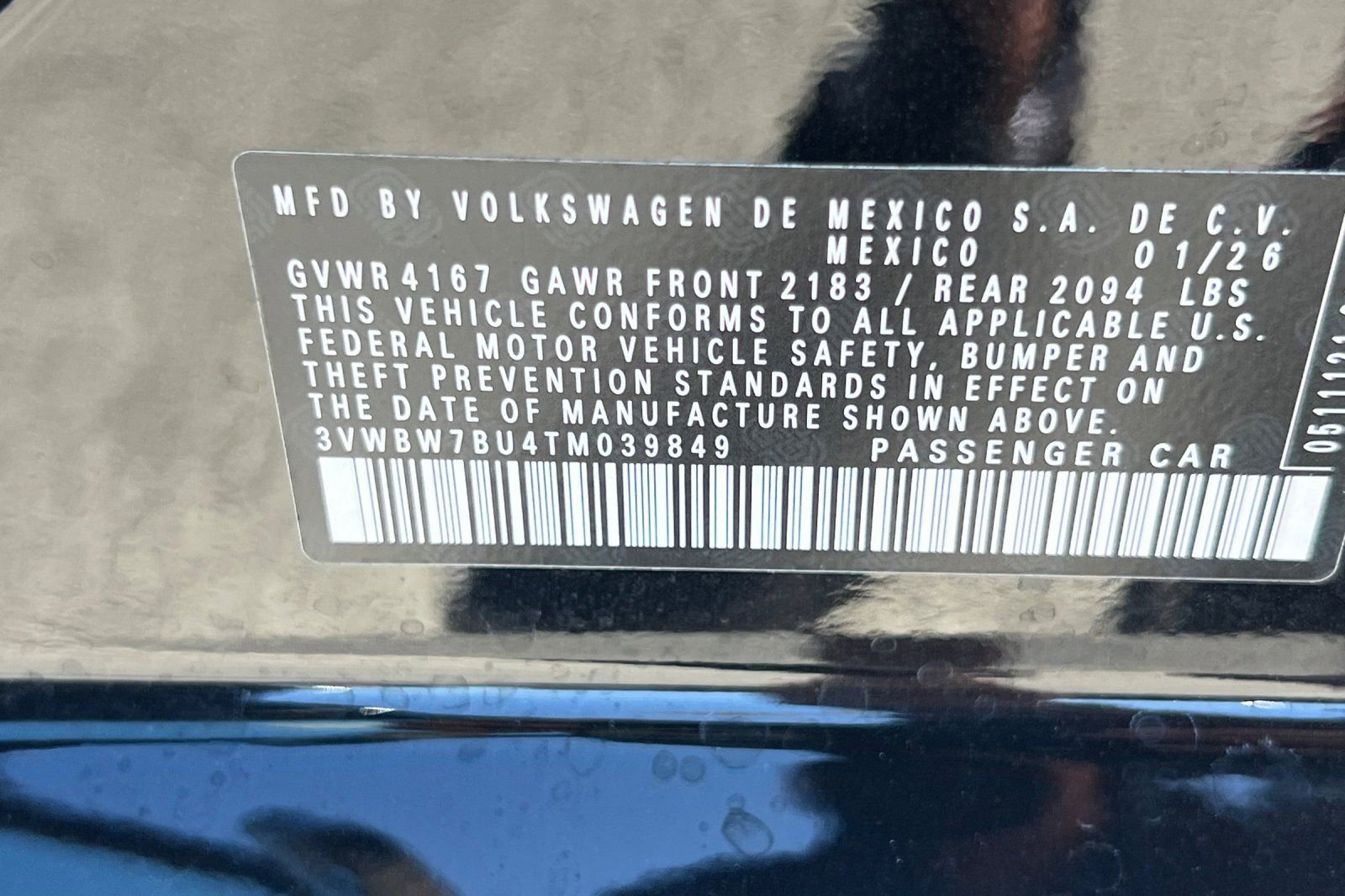 New 2026 Volkswagen Jetta Sport FWD image 25