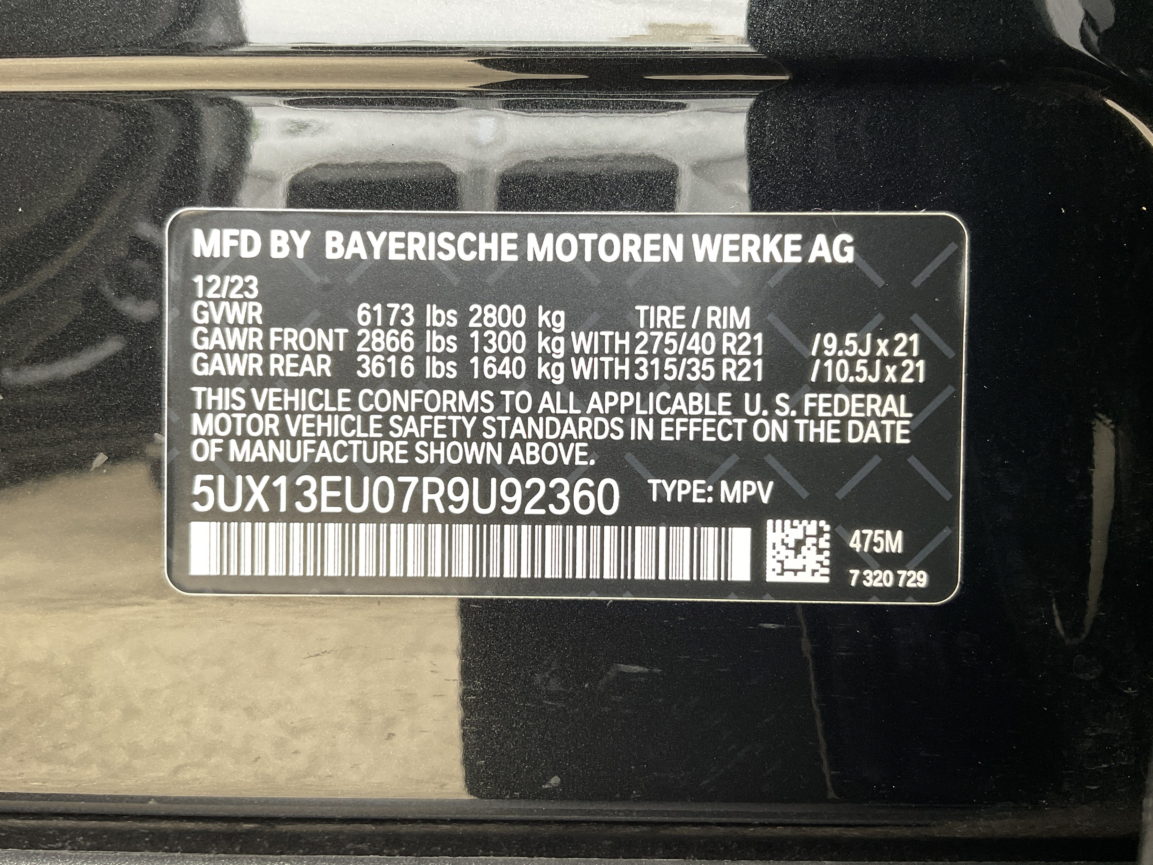 Certified 2024 BMW X5 sDrive40i w/ Premium Package RWD image 39