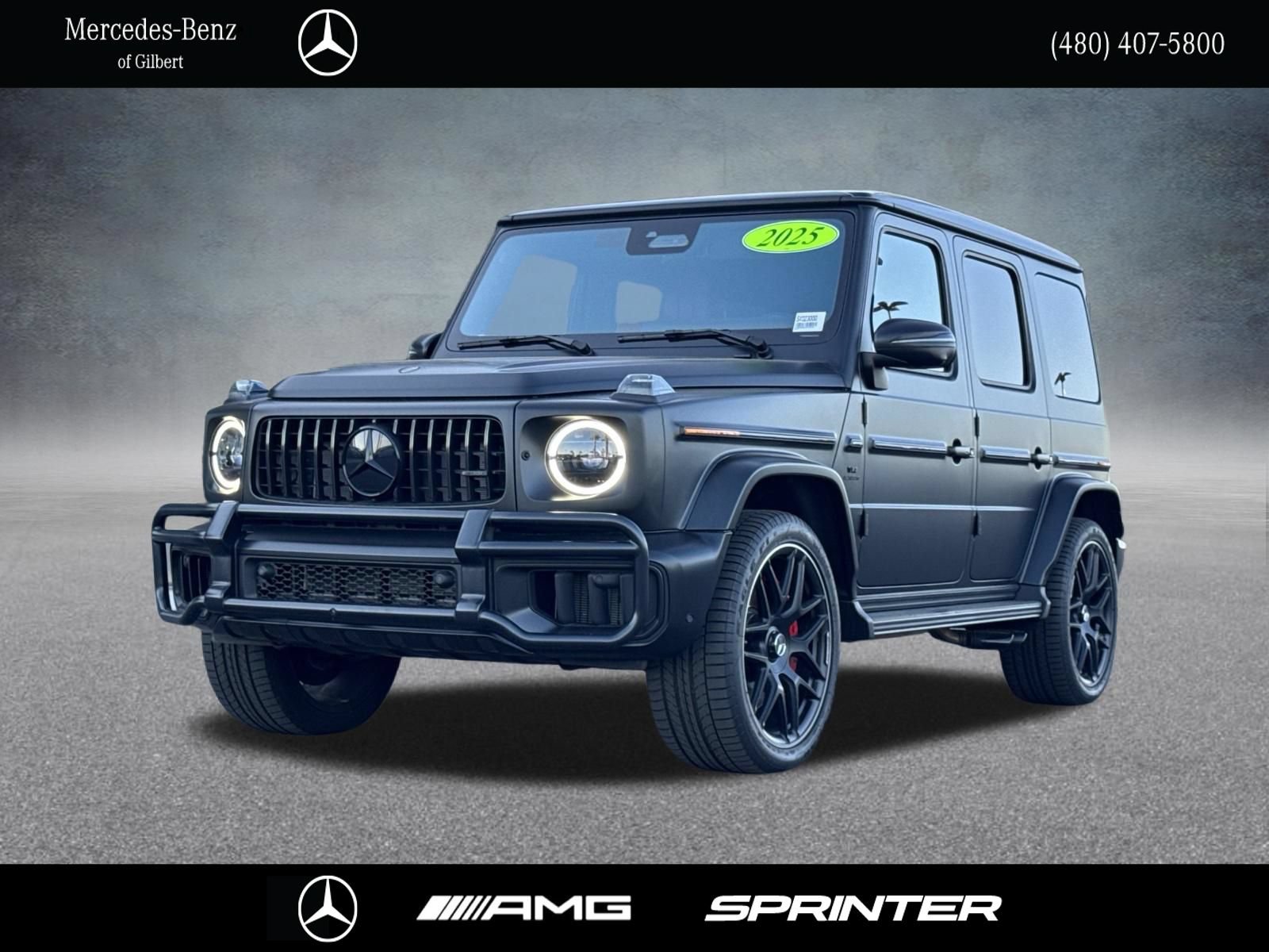 Certified 2025 Mercedes-Benz G 63 AMG 4MATIC